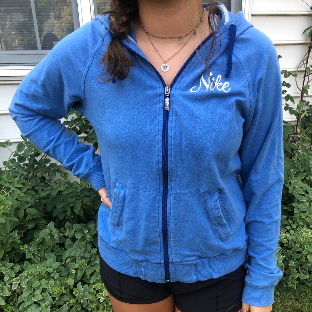Hooded Nike Zip Up